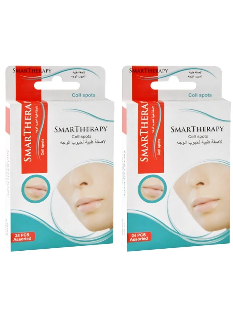 SMARTHERAPY Pack Of 2 SMARTHERAPY SPOTS ASSORTED 24 PCS - Image 1